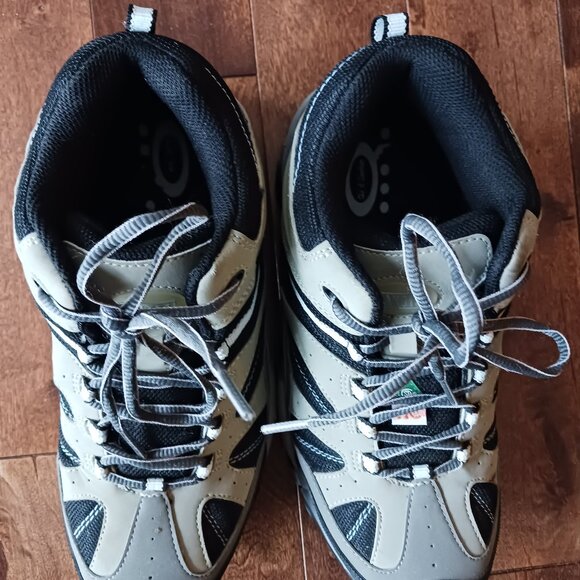 Dakota Safety Shoes Unisex Womens 8 Mens 6.5 Grey Black Flex Like New - Picture 2 of 9